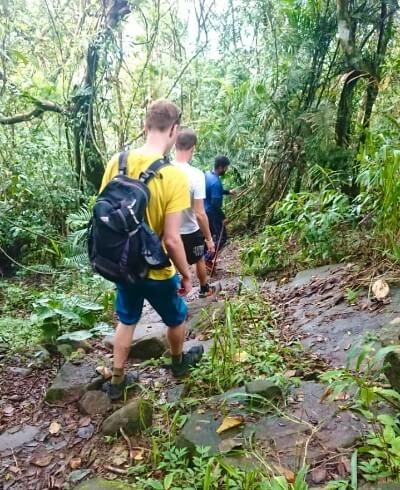 Hiking adventures at Hanthana mountain