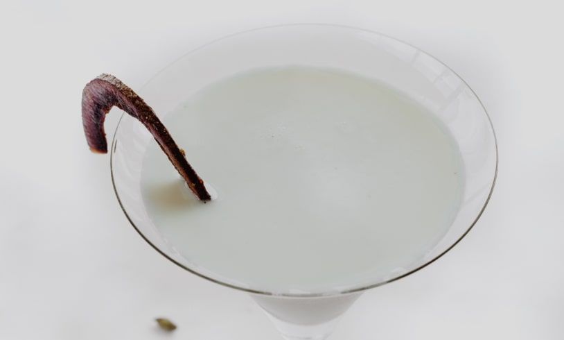 Refreshing coconut mixed cocktail at Theva Residency Kandy